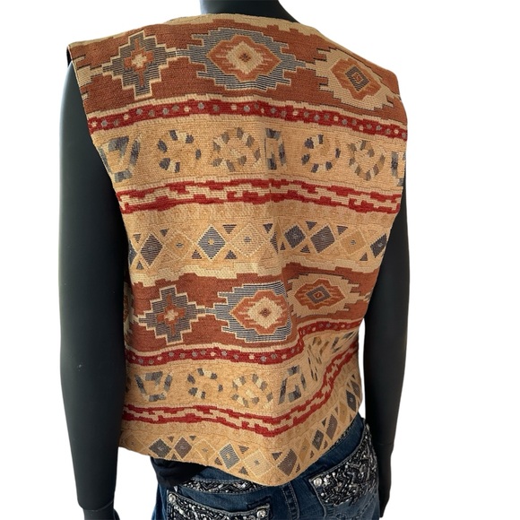 Vintage '90s Aztec Southwestern Western Vest Boho
Rodeo Yellowstone Concert - Picture 4 of 10